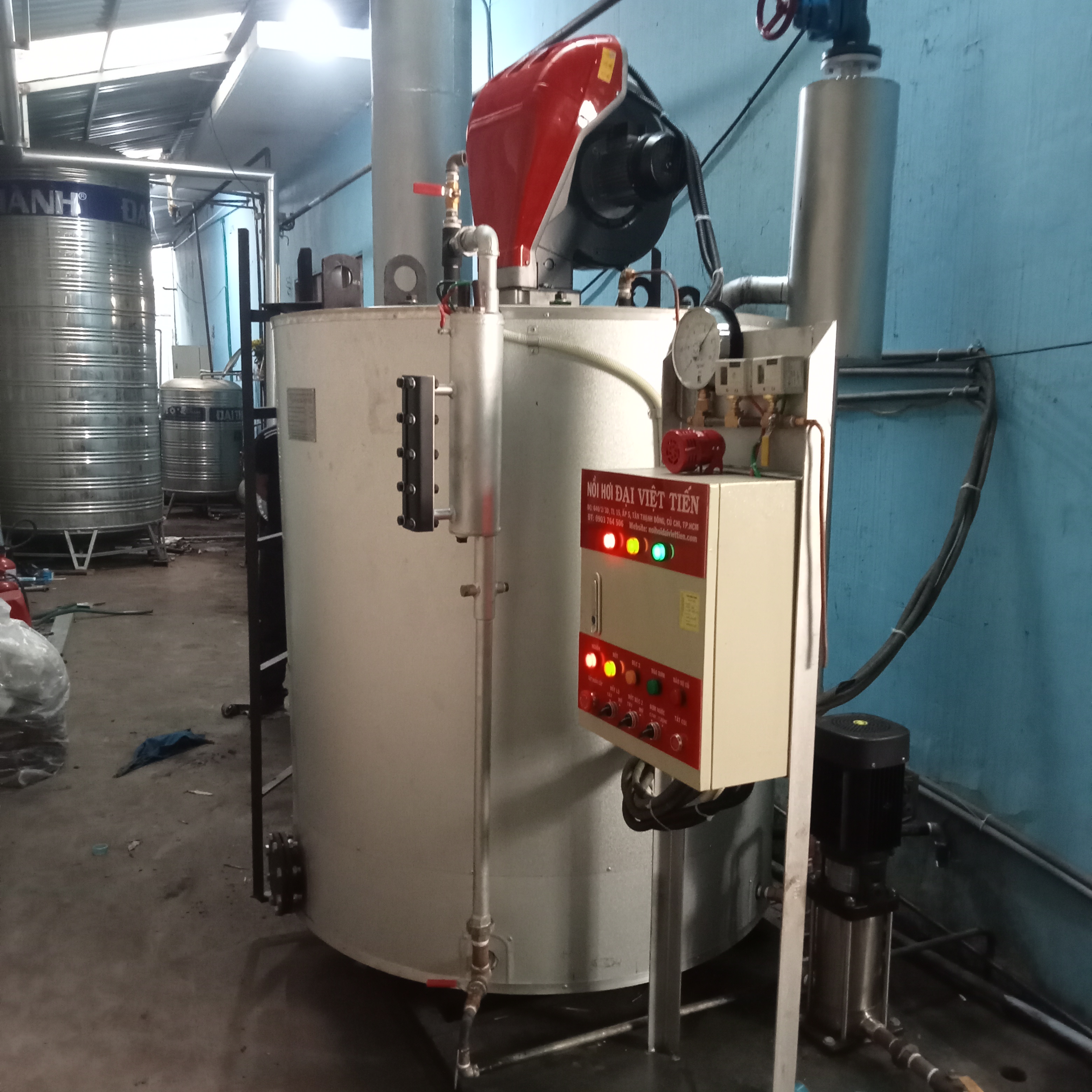 Nồi hơi Đại Việt Tiến - Sản phẩm chất lượng cao